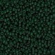 Miyuki rocailles Perlen 11/0 - Matted transparent dark emerald 11-156F